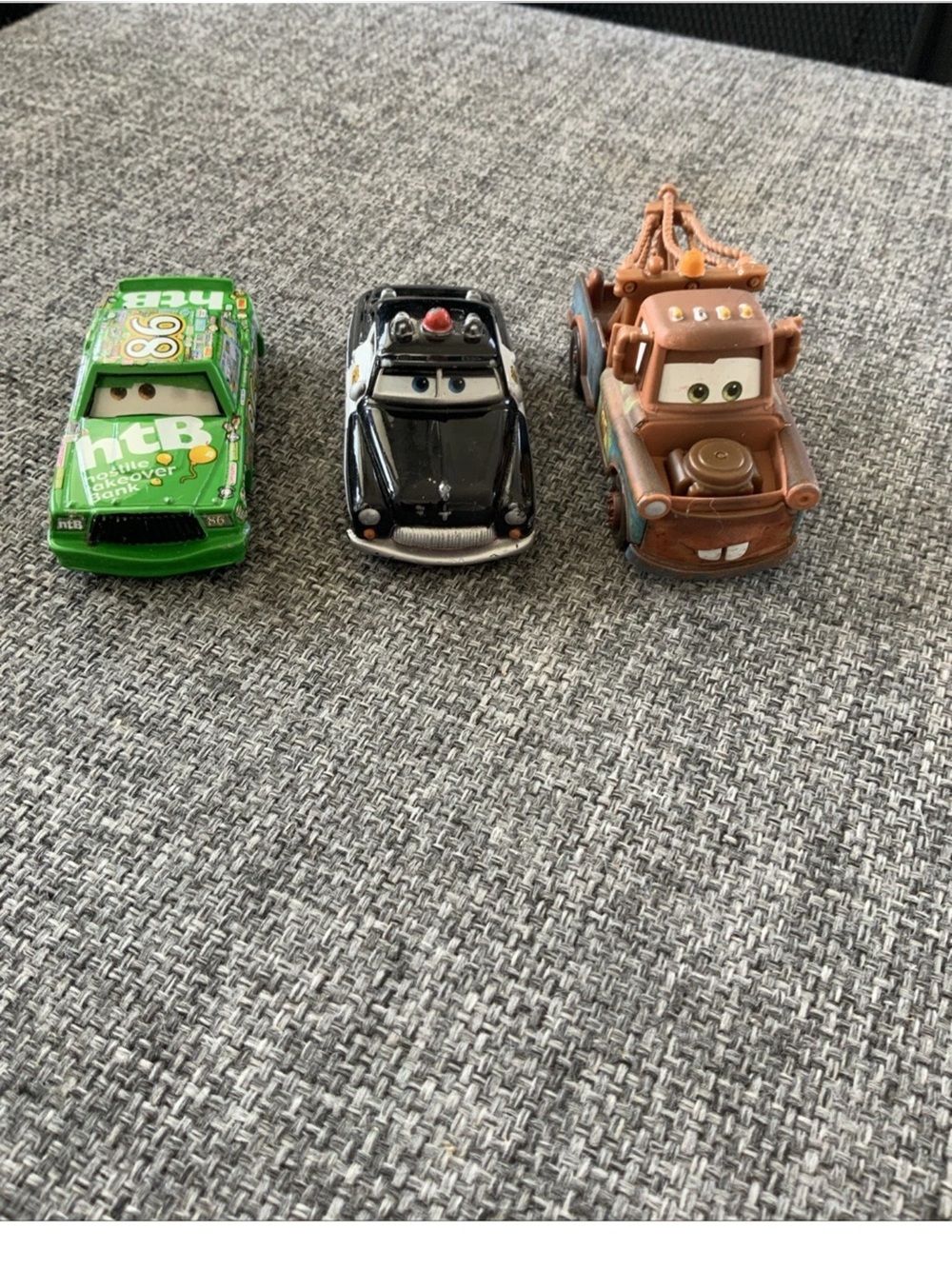 Disney Pixar Cars Diecast Toy Car Lot Of 3